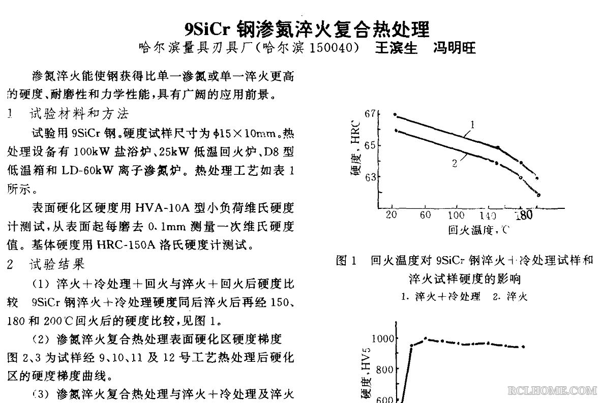 9CrSi渗氮、淬火复合热处理.png